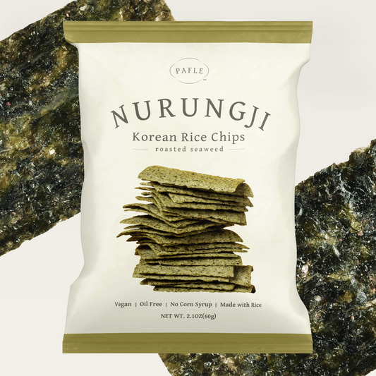 Korean Rice Chips Roasted Seaweed 60g